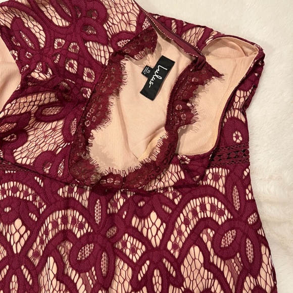 Lulu’s Lace Illusions Dress - Picture 4 of 4